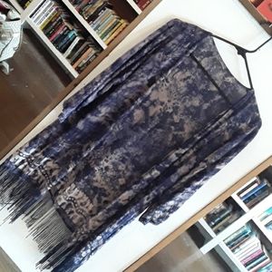 Women's Tie Dye Cape